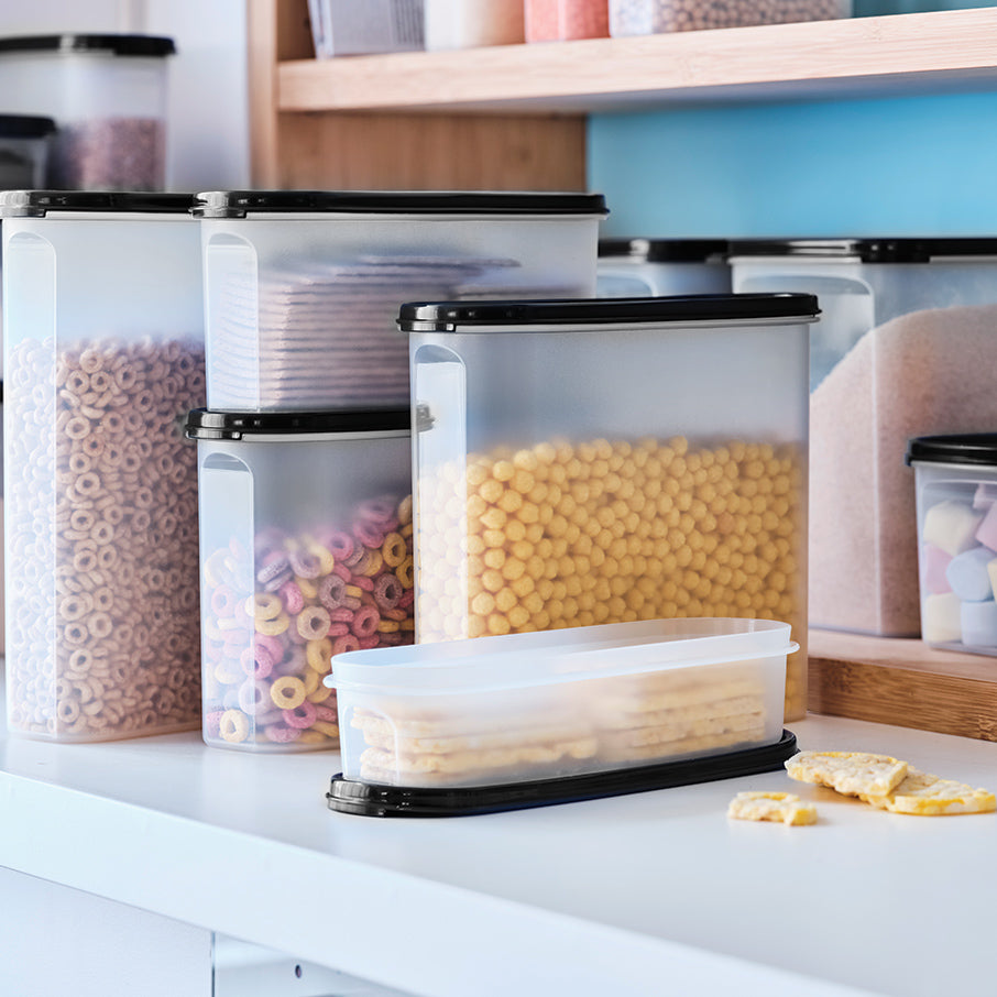 tupperware modular mates super oval 1 contenitore per alimenti nero corvino