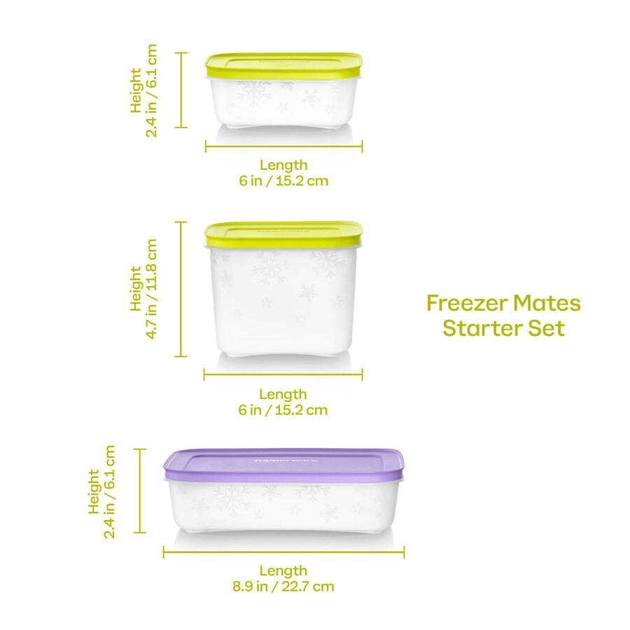 freezer mates plus set di base guarnizioni margarita sorbetto