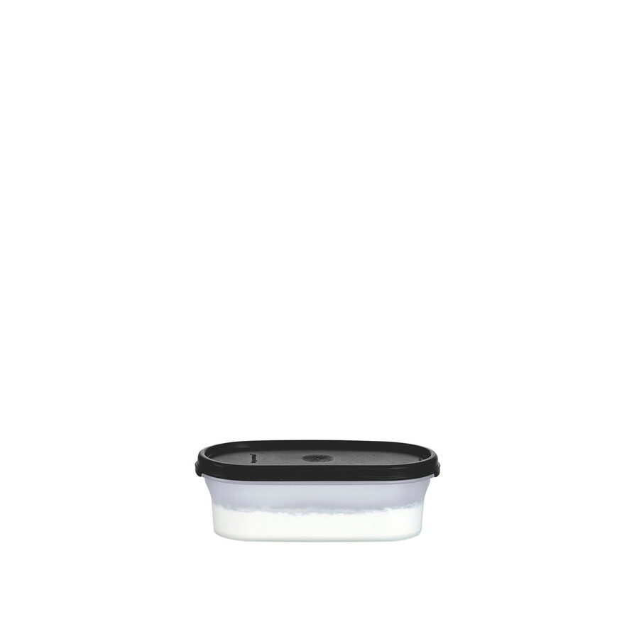 tupperware modular mates oval 1 contenitore per alimenti nero corvino