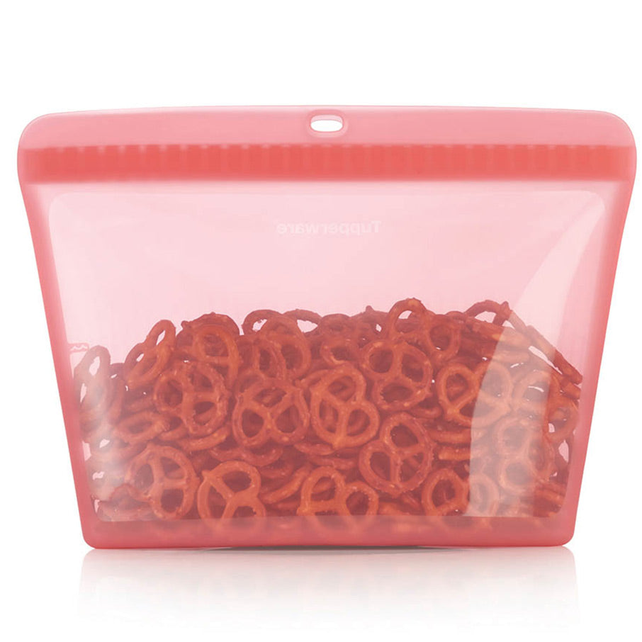 borsa stand-up in silicone ultimate x-large rosa