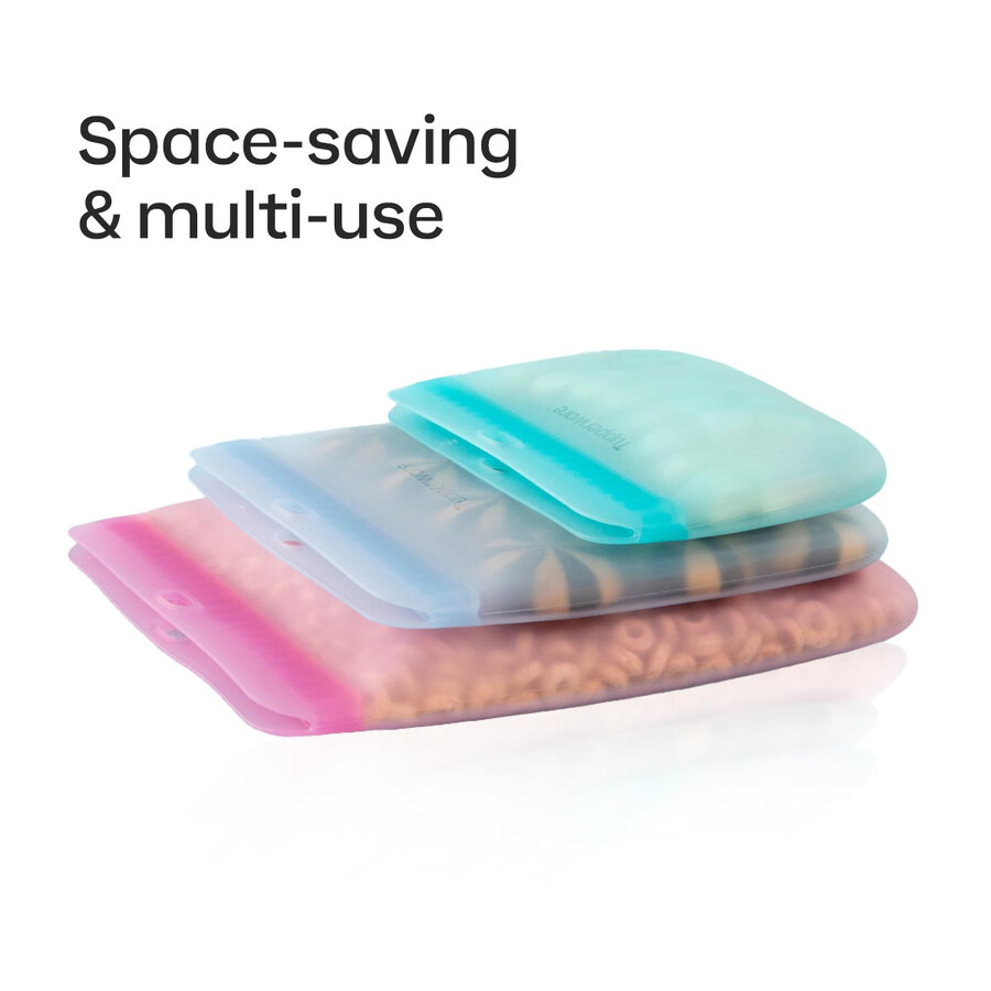 borsa sottile in silicone ultimate media acquamarina trasparente