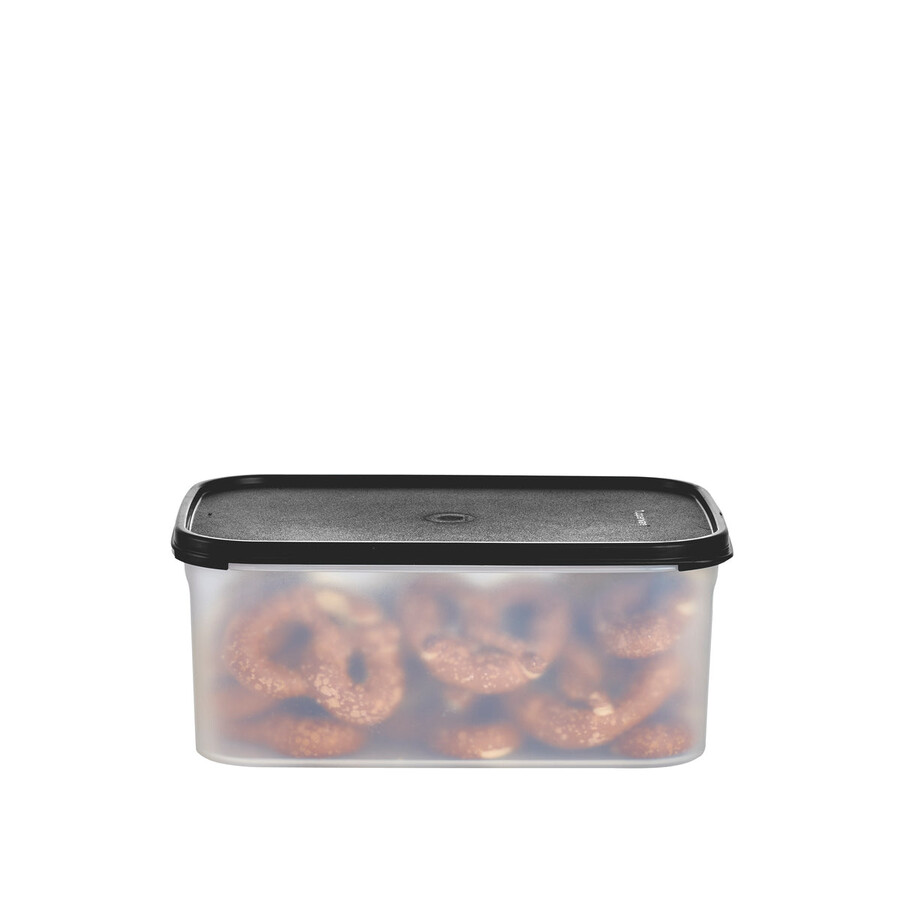 tupperware modular mates rettangolare 2 contenitore per alimenti nero corvino