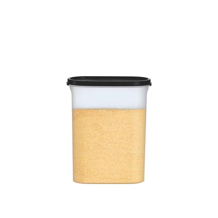 tupperware modular mates oval 4 contenitore per alimenti da 975 tazze nero corvino