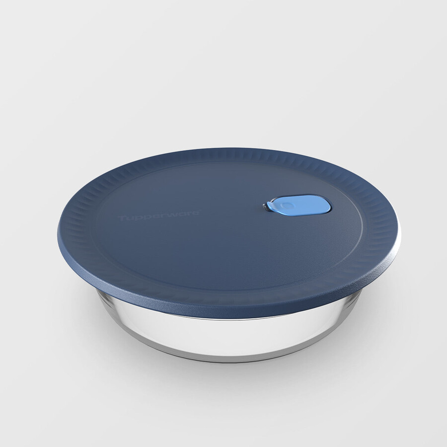 tupperware voila teglia rotonda in vetro contenitore ermetico per alimenti