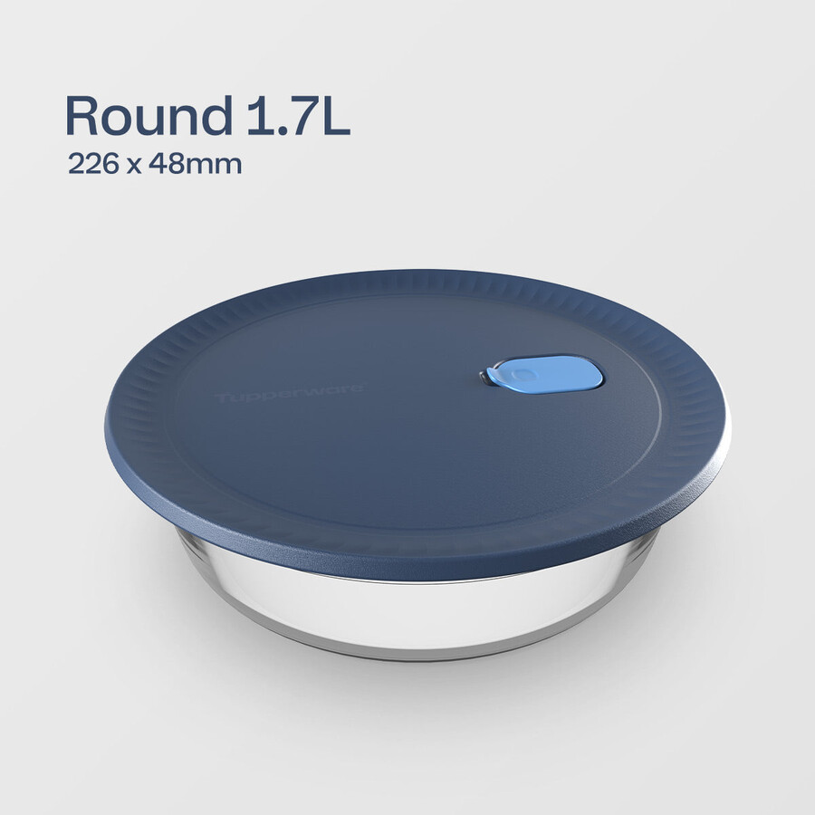 tupperware voila teglia rotonda in vetro contenitore ermetico per alimenti