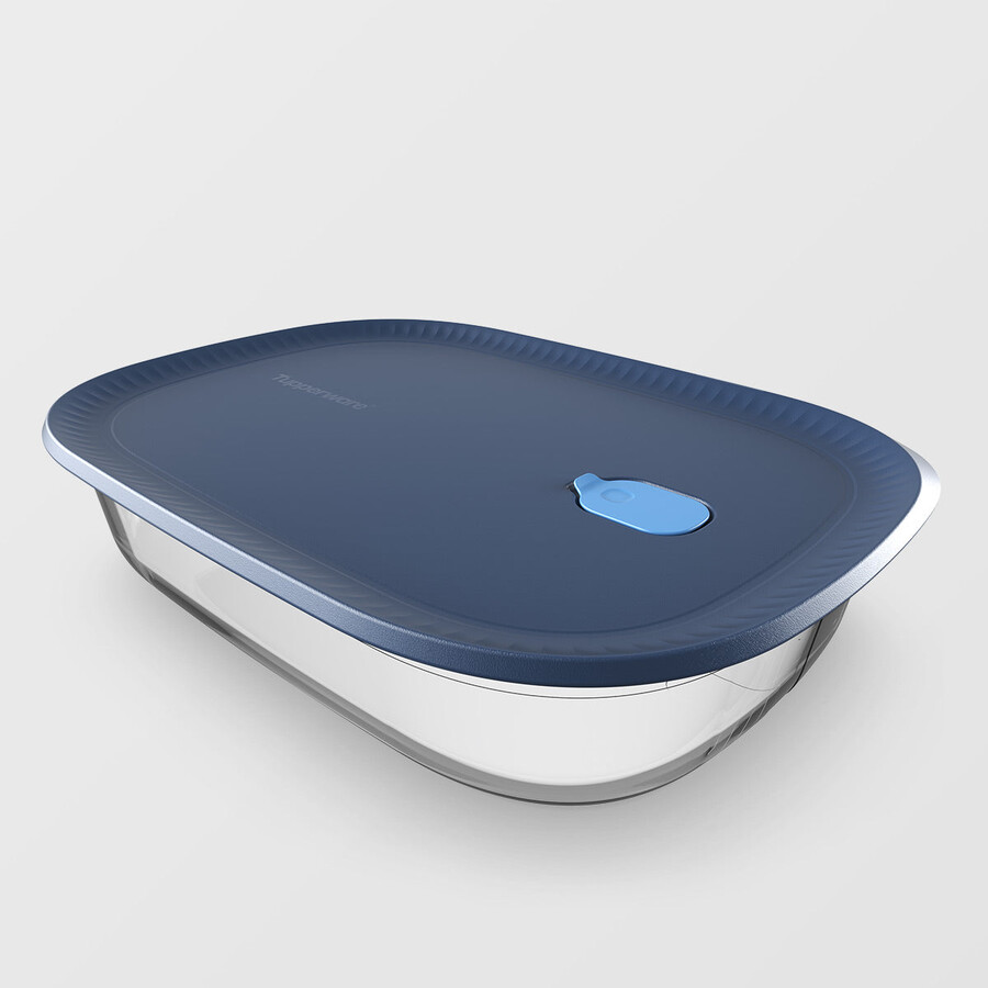 tupperware voila teglia rettangolare in vetro xl teglia ermetica