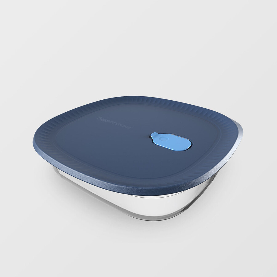 tupperware voila teglia quadrata in vetro contenitore ermetico per alimenti