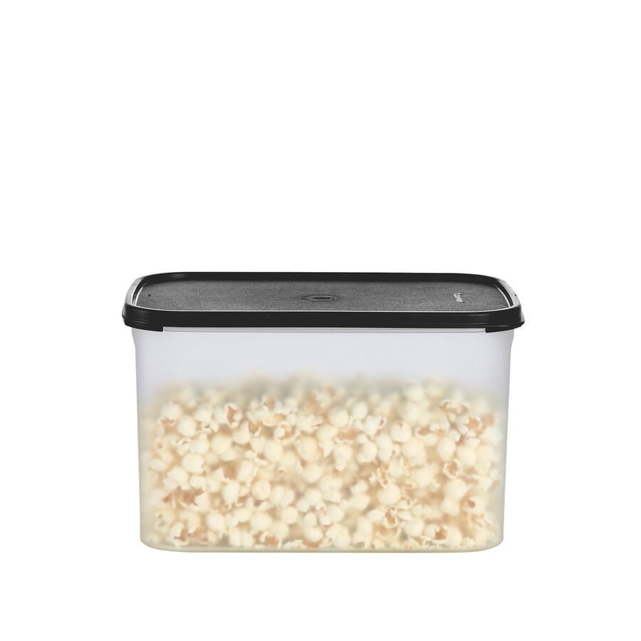 tupperware modular mates rettangolare 3 contenitore per alimenti nero corvino