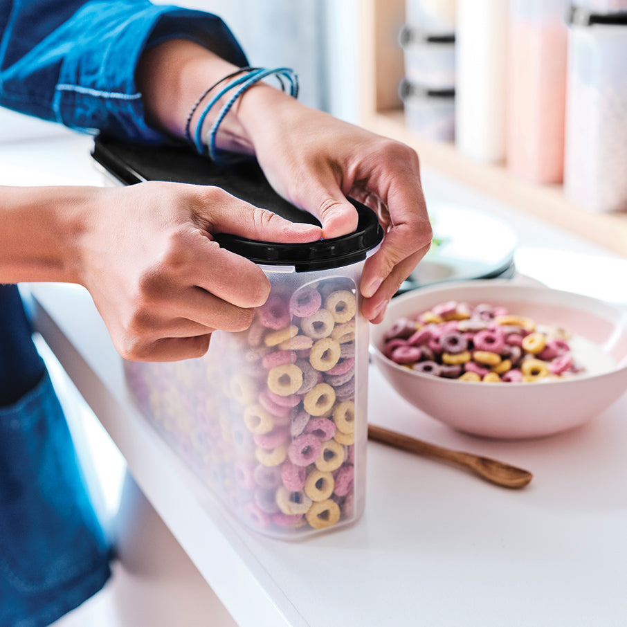 tupperware modular mates super oval 3 contenitore per alimenti nero corvino