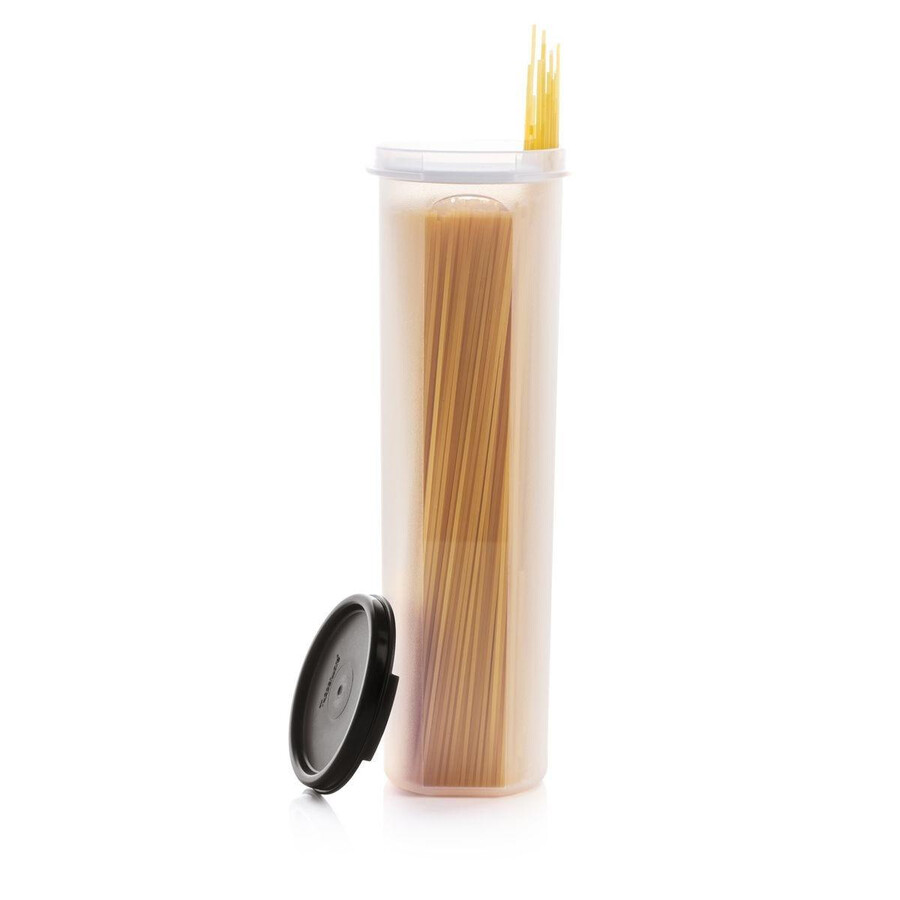 tupperware modular mates dispenser per spaghetti contenitore per pasta nero corvino