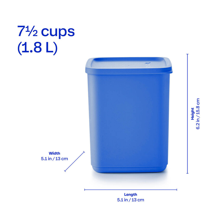 basic bright set da 6 pezzi quadrato blu