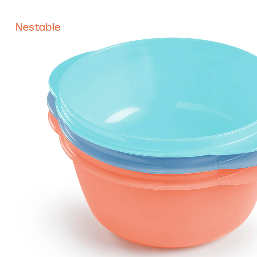 crystalwave plus set rotondo blu arancione