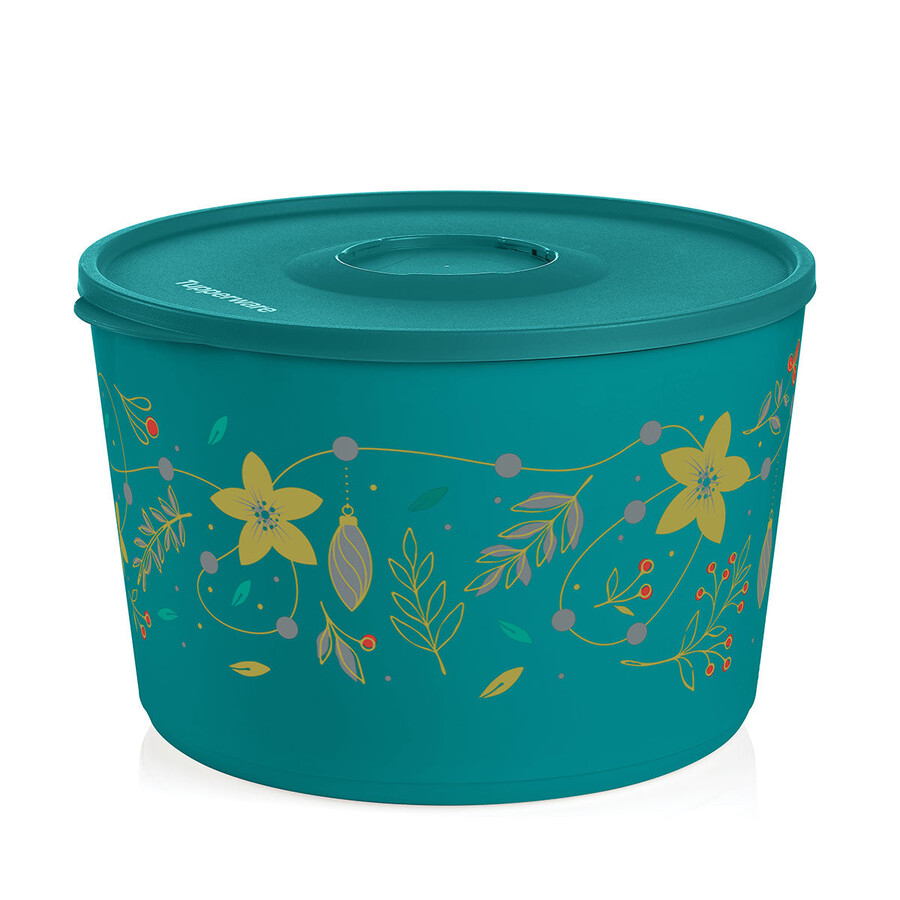 tupperware ciotola per servire holiday holly conservazione degli alimenti 28 tazze 66 l verde misterioso