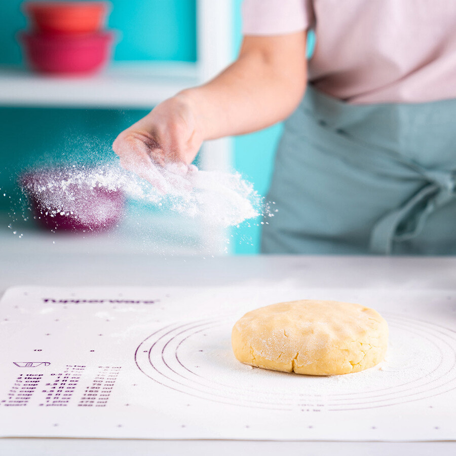 foglio di pasta tupperware tappetino antiscivolo con guide di misurazione