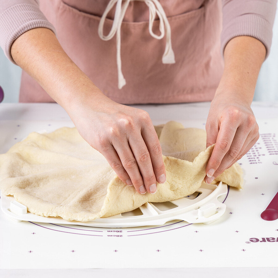 foglio di pasta tupperware tappetino antiscivolo con guide di misurazione
