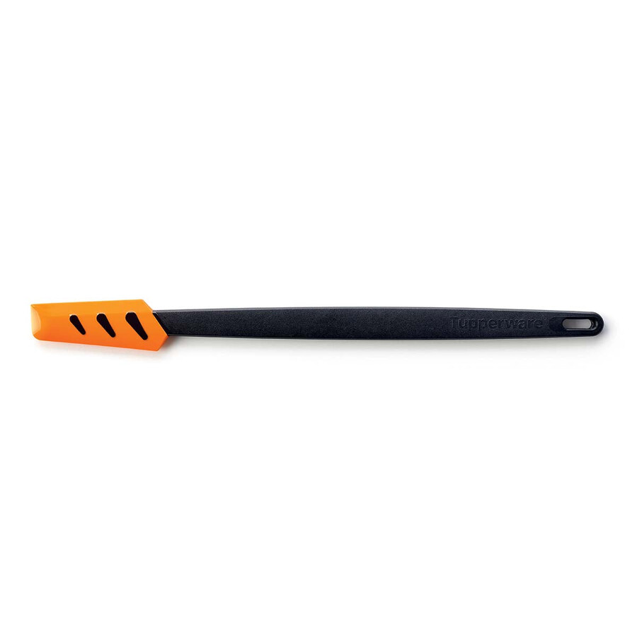 spatola sottile in silicone buccia darancia nero corvino