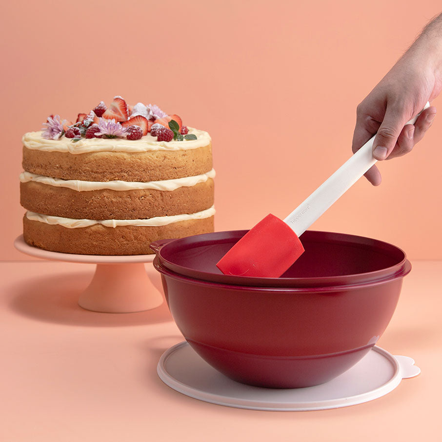 tupperware thatsa ciotola media ermetica a prova di perdite 19 tazze45 l bordeaux
