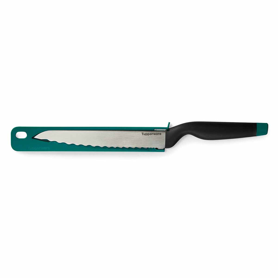 coltello da pane tupperware amazing series verde misterioso
