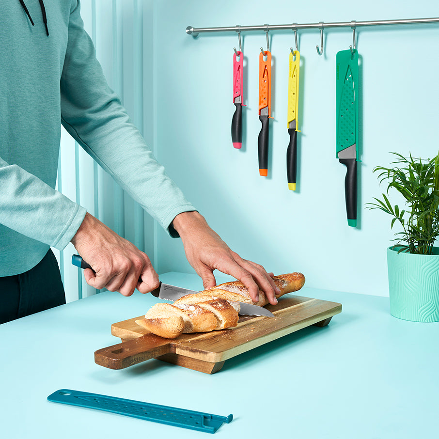 coltello da pane tupperware amazing series verde misterioso