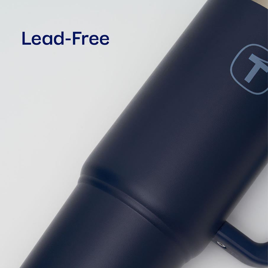 tupperware big t tumbler 37 oz 11 l blu navy