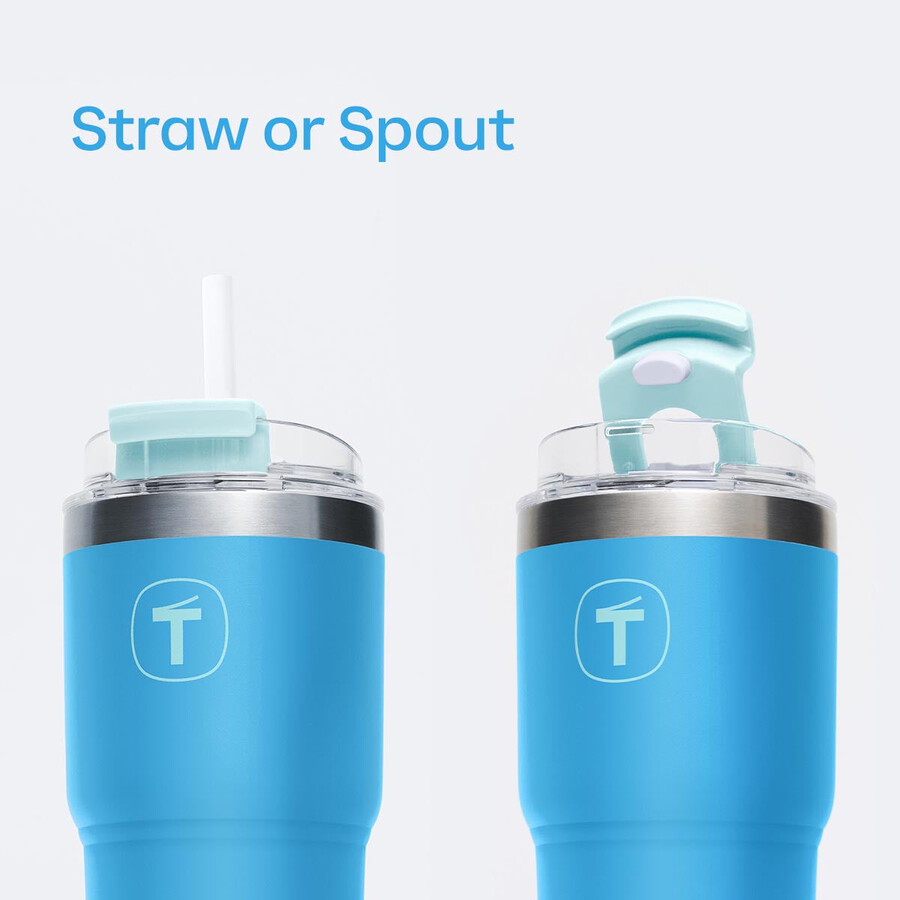 tupperware bicchiere grande t 21 oz 630 ml blu alba