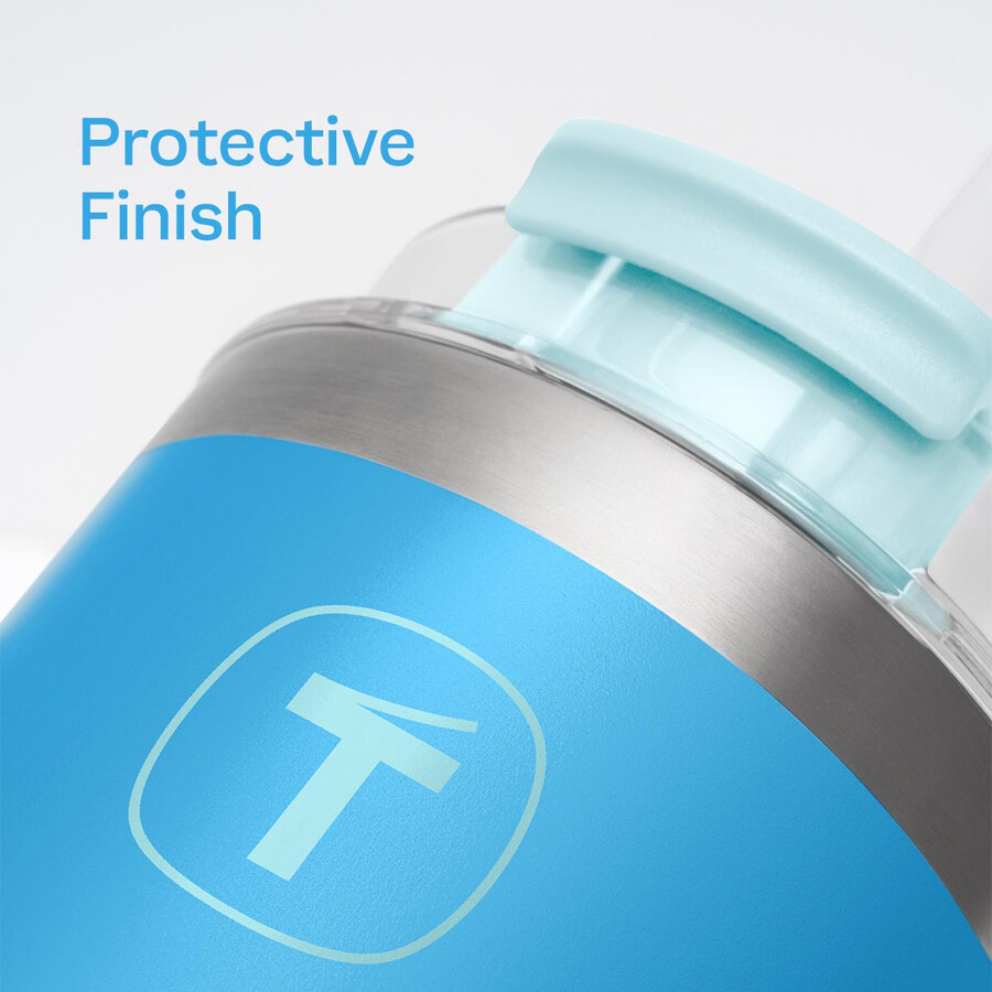 tupperware bicchiere grande t 21 oz 630 ml blu alba
