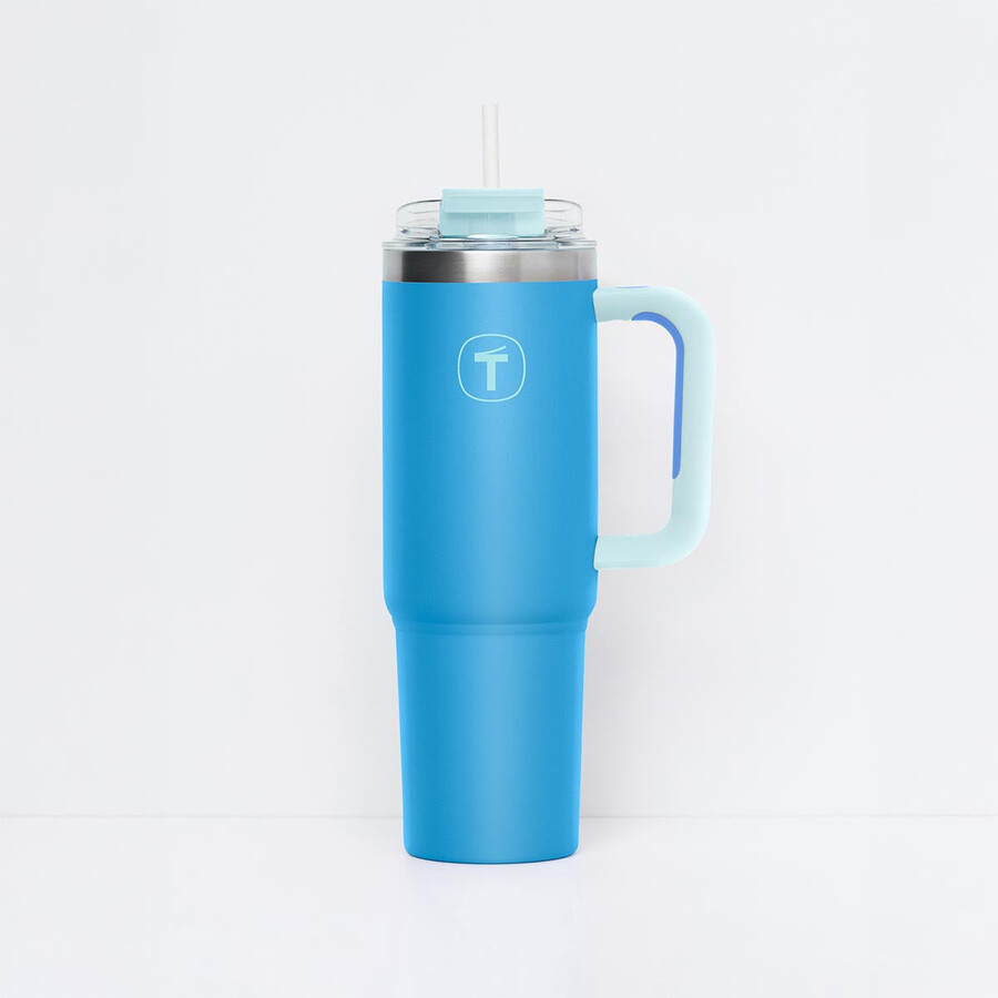 tupperware big t tumbler 37 oz 11 l blu