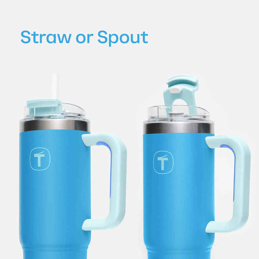 tupperware big t tumbler 37 oz 11 l blu