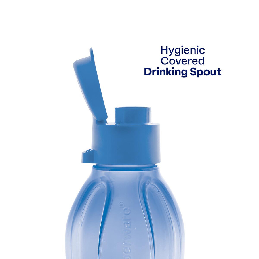 bottiglia eco piccola blu
