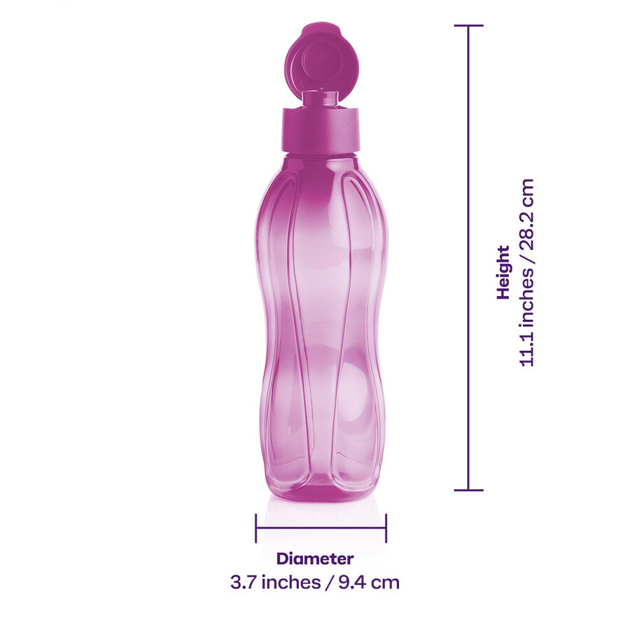 bottiglia eco grande viola