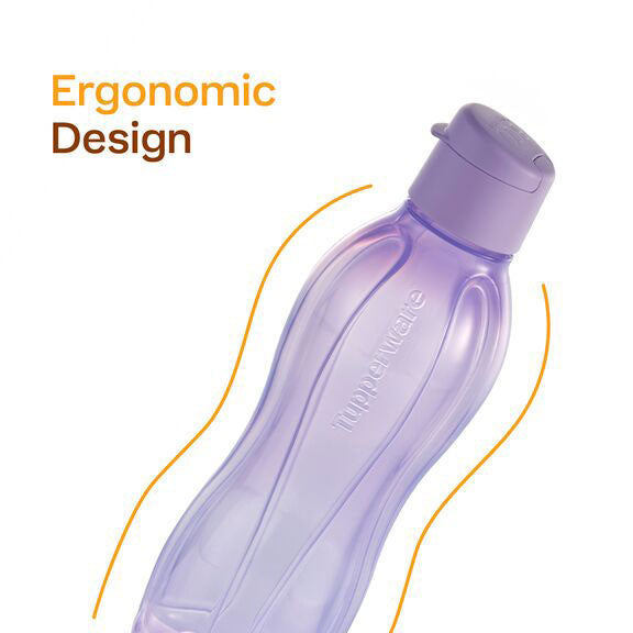 bottiglia eco media viola