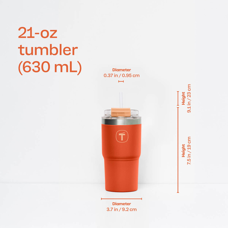 tupperware bicchiere grande t 21 oz 630 ml marigold-muse