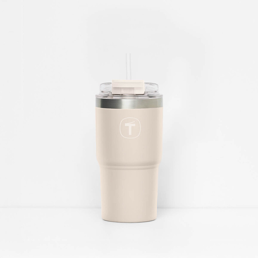 tupperware big t tumbler 21 oz 630 ml toast alle mandorle