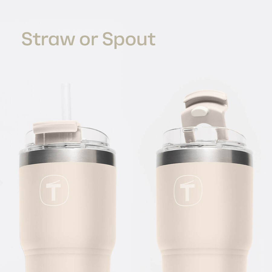 tupperware big t tumbler 21 oz 630 ml toast alle mandorle