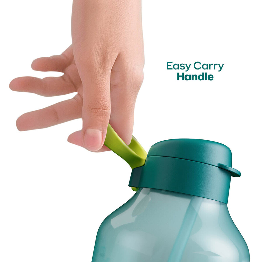 bottiglia dacqua tupperware aquavibe 67 oz. 2 l verde verde misterioso