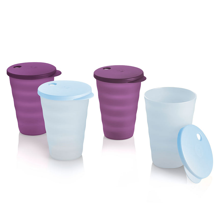 bicchieri tupperware impressions 16 oz 500 ml ametista nebbia islandese
