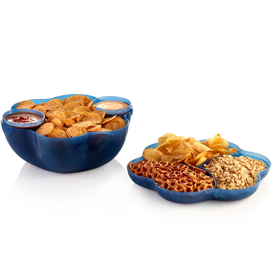 set di patatine e salse libellula