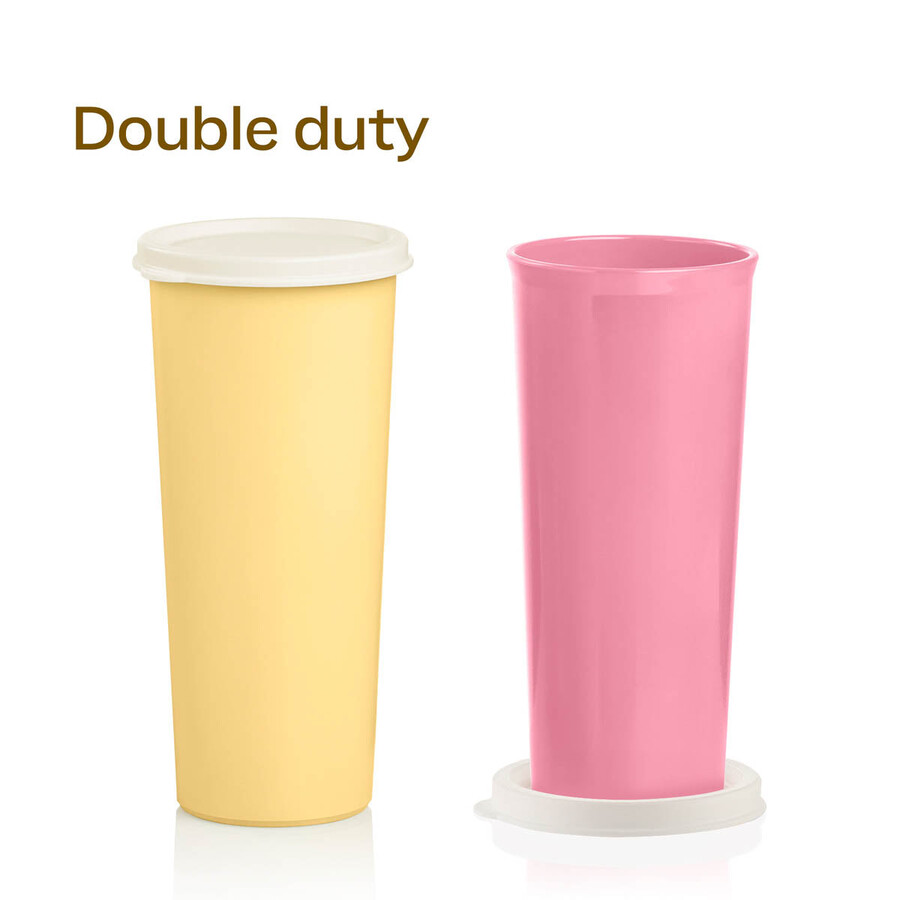 bicchieri vintage 16 oz 470 ml giallo blu rosa